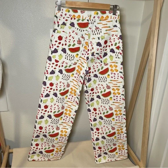 SOLD Lisa says gah farmers market pants jeans fruit print robyn - Picture 8 of 11
